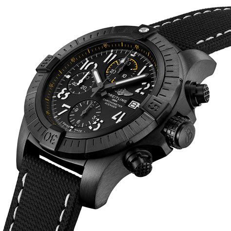 breitling night mission price|avenger chronograph 45 night mission.